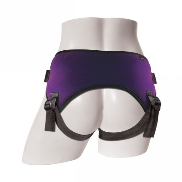 Sportsheets Sportsheets Lush Strap On Harness - Purple