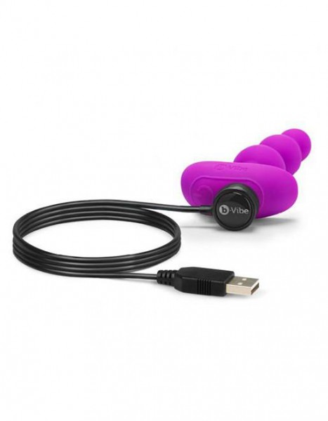 B-Vibe Triplet Vibrating Remote Control Anal Beads — image 5 of 11