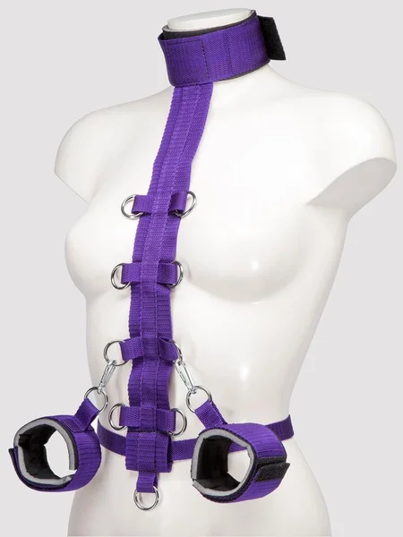 Purple Reins Body Harness Restraint — image 16 of 16