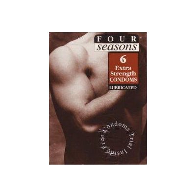 Four Seasons Extra Strength Condoms 6 Pack