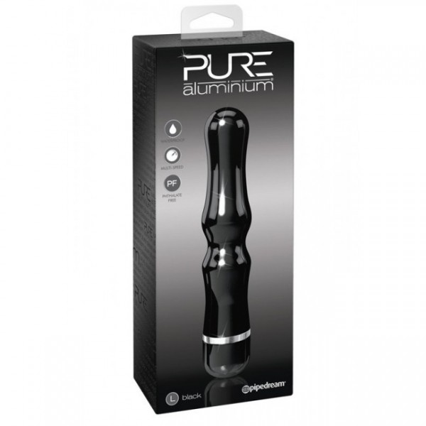Pure Aluminium Large Vibrator - Black
