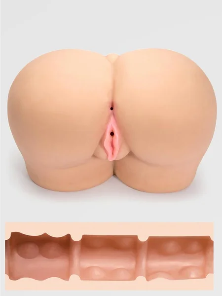 THRUST Pro Elite Alana Ribbed Vagina and Ass Masturbator 7kg — image 19 of 19