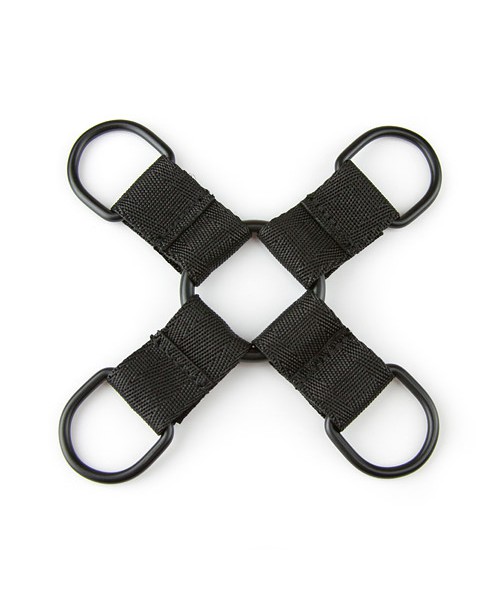 Soft touch hog tie with 4 cuffs