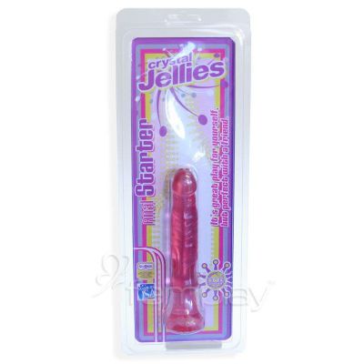 Crystal Jellies Anal Starter 6 quot Pink