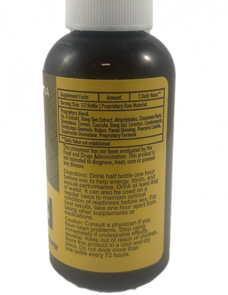 Rhino Liquid Gold Shot Sexual Male Enhancement Supplement — image 2 of 2