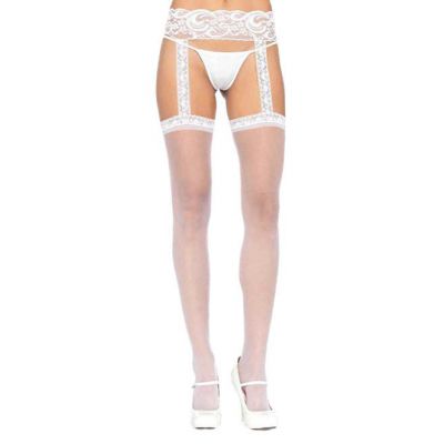 Leg Avenue Sheer Garter Belt Stocking