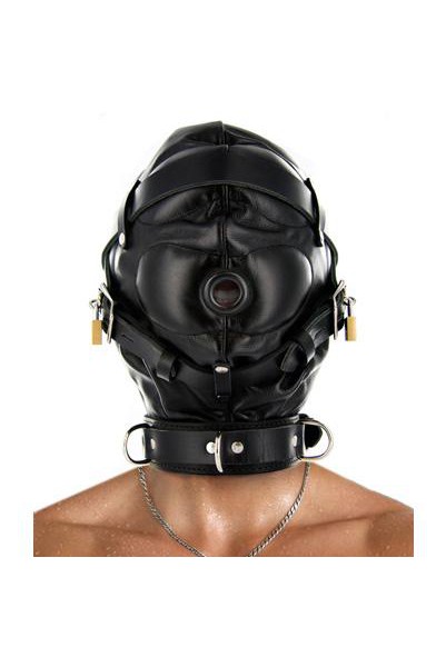 Strict Leather Sensory Deprivation Hood