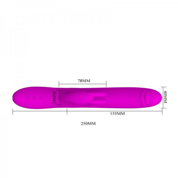 Pretty Love 'Byron' Rotating Rabbit Vibrator