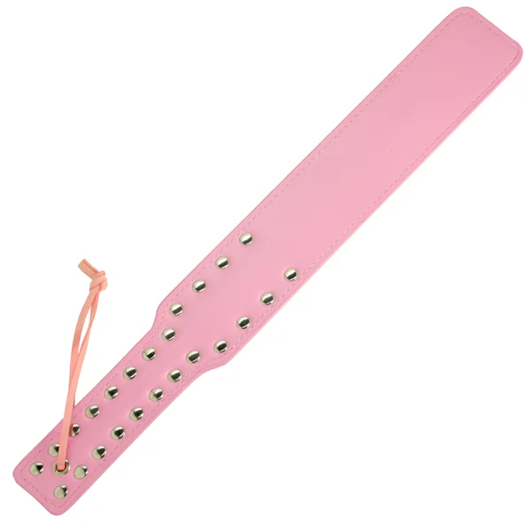 Leather Studded Spanking Bondage Paddle — image 14 of 16