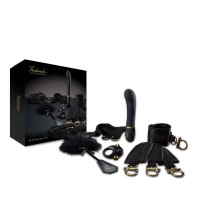 Rechargeable G Vibrator Vibrating Ring and Fetish Set