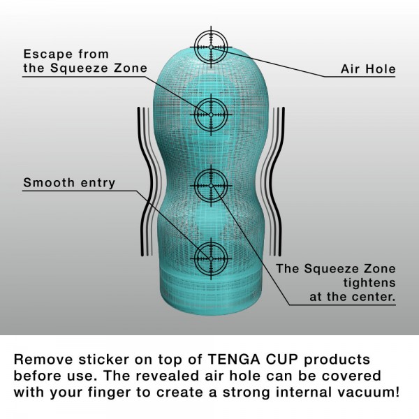 TENGA Ultra Size Edition Deep Throat Onacup