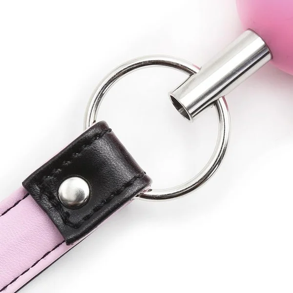 Silicone Ball Gag With Leather Straps — image 25 of 25
