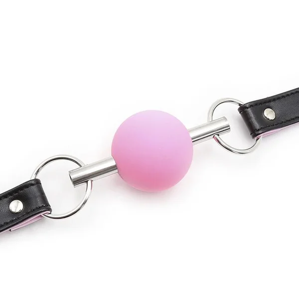 Silicone Ball Gag With Leather Straps — image 24 of 25