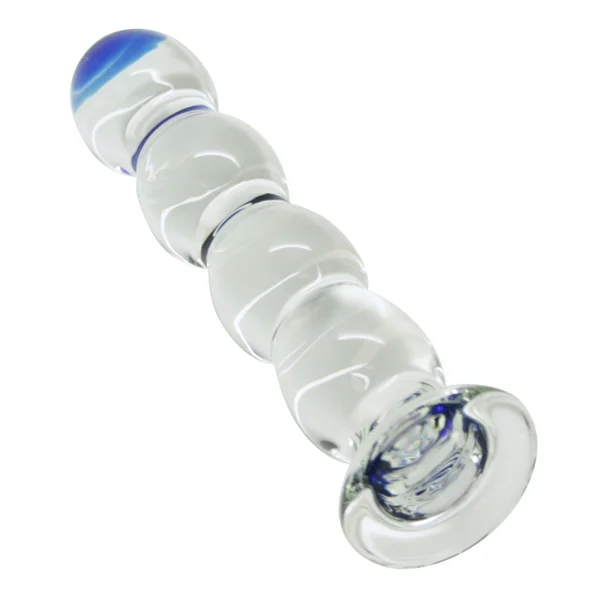 Beaded Glass Dildo - Great For G-Spot Or P-Spot Stimulation! — image 11 of 12