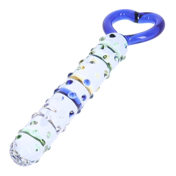 Crystal Glass Dildo With Heart Handle — image 11 of 12