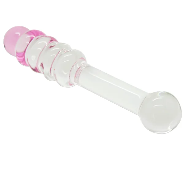 Glass Honey Stick Beaded Dildo — image 11 of 11