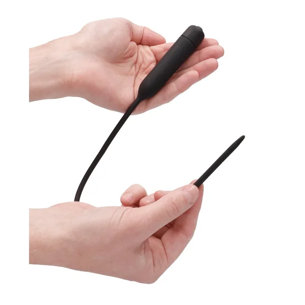 Shots Ouch Extra Long Urethral Sounding Silicone Vibrating Bullet Plug — image 12 of 15