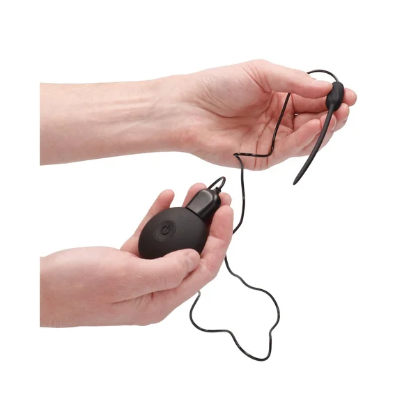 Shots Ouch Urethral Sounding Silicone Rechargeable & Remote Controlled Vibrating Plug — image 10 of 12