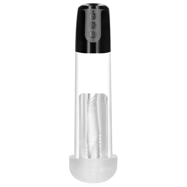 Shots Pumped Automatic Cyber Pump Masturbation Sleeve w/ Free Silicone Cock Ring — image 10 of 12
