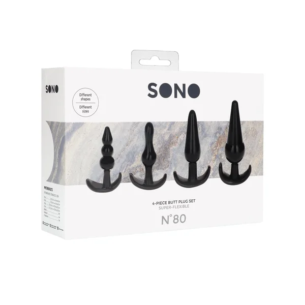 Shots Sono No. 8 Butt Plug - Set of 4 — image 4 of 6