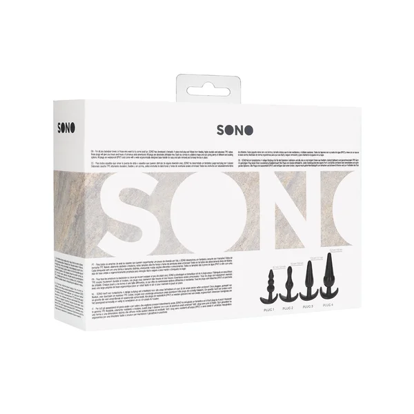 Shots Sono No. 8 Butt Plug - Set of 4 — image 5 of 6