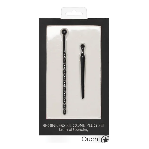 Shots Ouch Urethral Sounding Beginners Silicone Plug Set — image 7 of 8