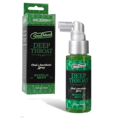 Doc Johnson GoodHead Deep Throat Spray Mint 2 oz