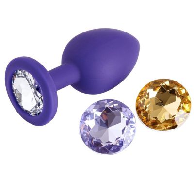 So Divine Wild Thing Large Crystal Butt Plug