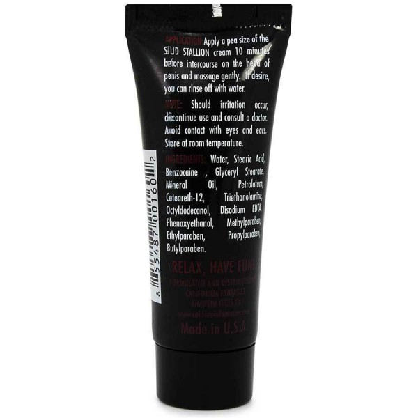 Stud Stallion Prolong Cream for Men .5 oz
