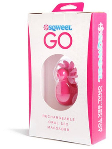 Sqweel Go Rechargeable Oral Sex Simulator