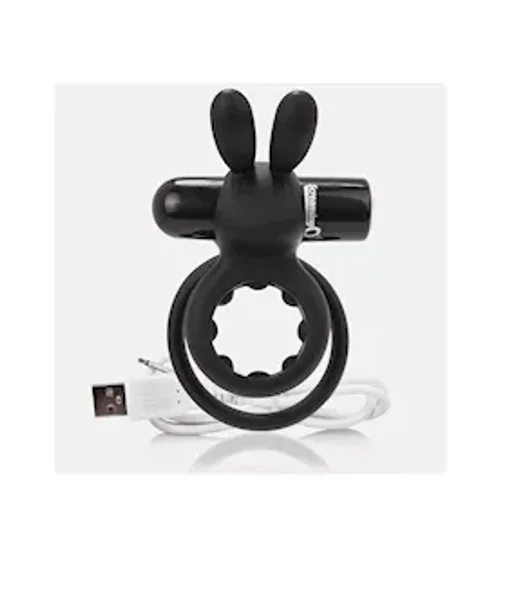 The Screaming O Charged Ohare Rabbit Vibrator - Black — image 12 of 16