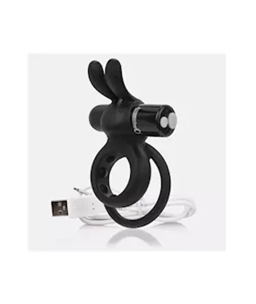 The Screaming O Charged Ohare Rabbit Vibrator - Black — image 11 of 16