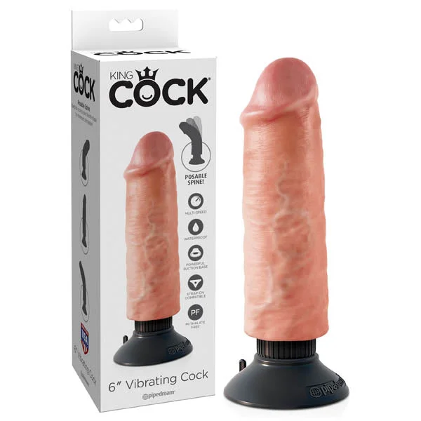 King Cock 6'' Vibrating Cock — image 2 of 5