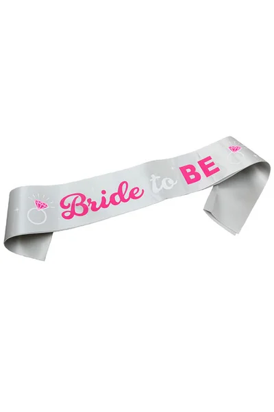 Love In Leather Bride to Be Satin Sash — image 4 of 4