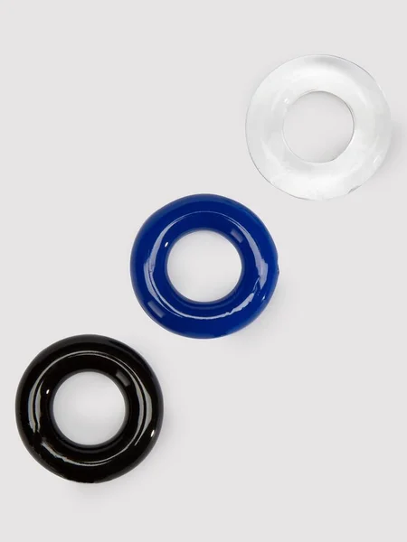 BASICS Doughnut Cock Ring Multipack (3 Pack) — image 13 of 13