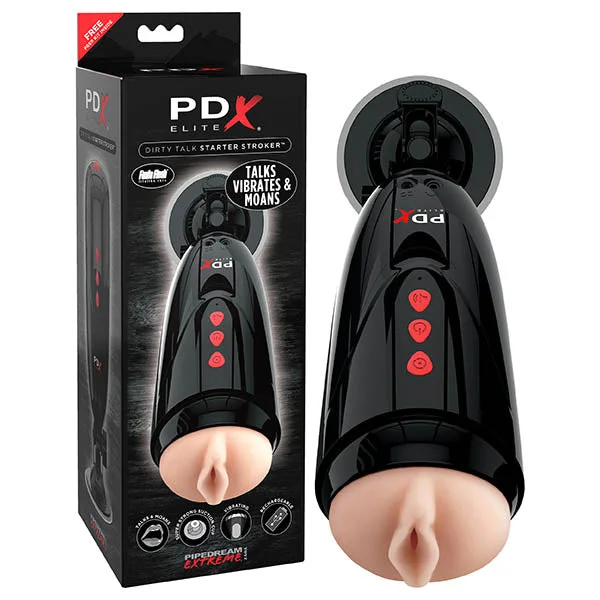 Pipedream Extreme Toyz Elite Dirty Talk Starter Stroker — image 2 of 4
