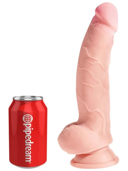 King Cock Plus 8'' Triple Density Fat Cock with Balls — image 3 of 5