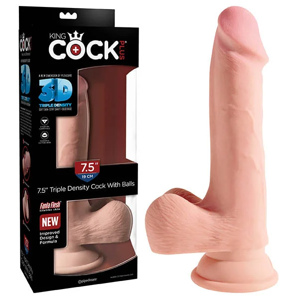 King Cock Plus 7.5'' Triple Density Cock with Balls — image 2 of 5