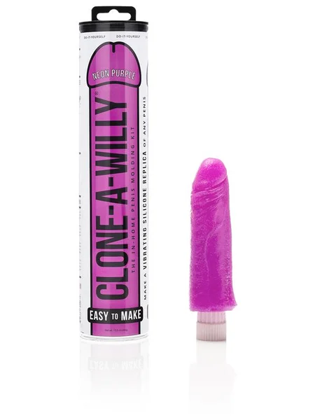Clone a Willy Neon Silicone Purple — image 7 of 8