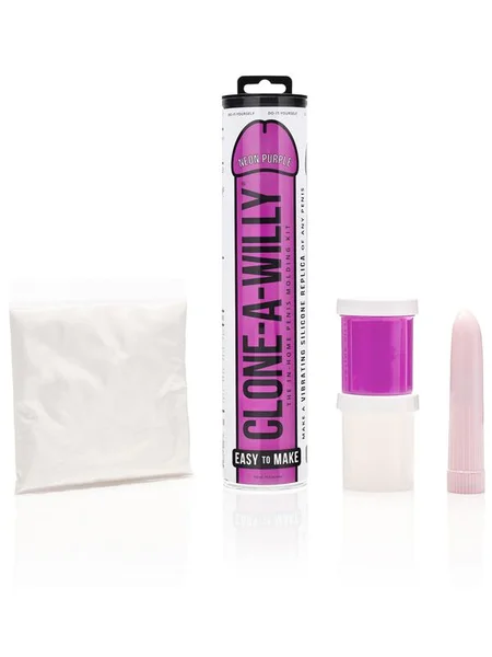 Clone a Willy Neon Silicone Purple — image 8 of 8