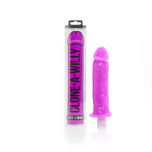 Clone a Willy Neon Silicone Purple — image 6 of 8