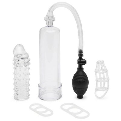 His Penis Enlargement Kit W Penis Pump Sleeves Rings