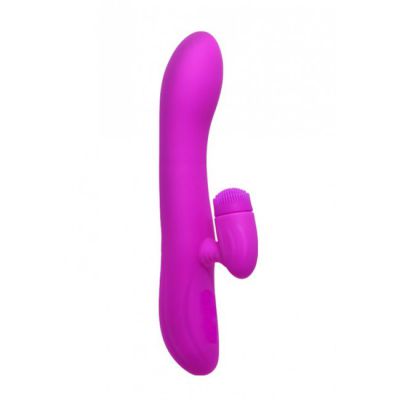 Pretty Love Rechargeable Rabbit with Clit Spinner Derrick