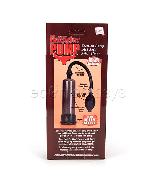 Bullfighter pump