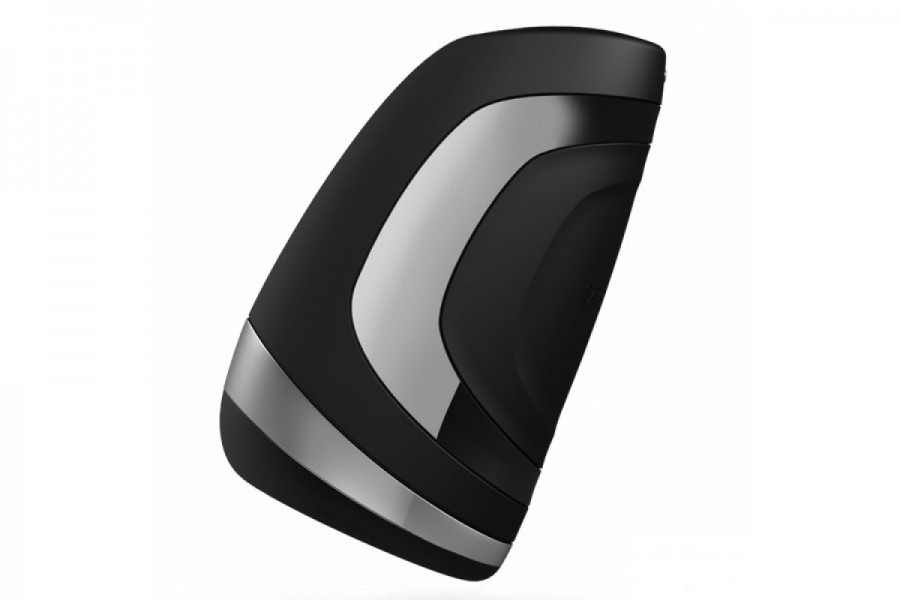 Satisfyer Men 5.5" Rechargeable Masturbator with Heat & Vibration