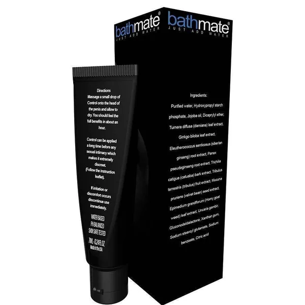 Bathmate Control Penis Delay Cream for Men .24 oz — image 10 of 12