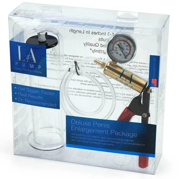 Deluxe Penis Enlargement Professional Grade 9 Inch Penis Pump Kit by LA Pump — image 9 of 14