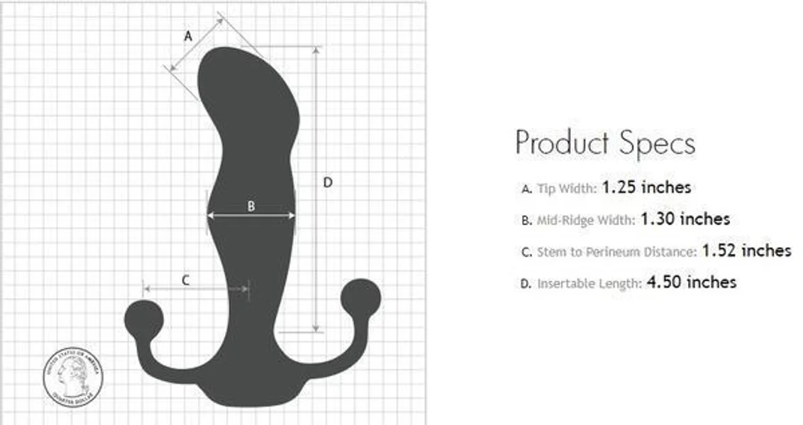Aneros Progasm Prostate Massager & Perineum Massage Device for Men — image 15 of 18