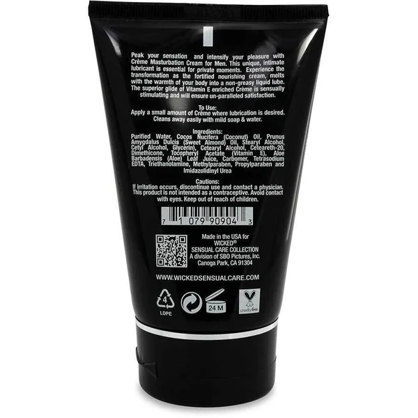 Crème Masturbation Cream for Men by Wicked Sensual Care 4 oz — image 4 of 4