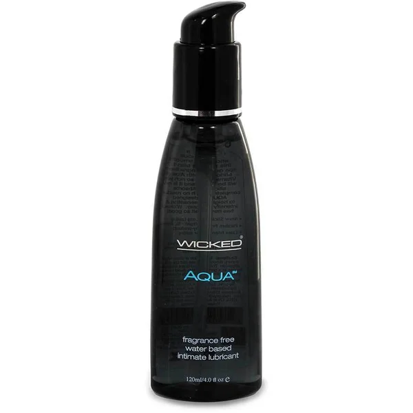 Aqua Water Based Sex Lubricant by Wicked Sensual Care 4 oz — image 3 of 4